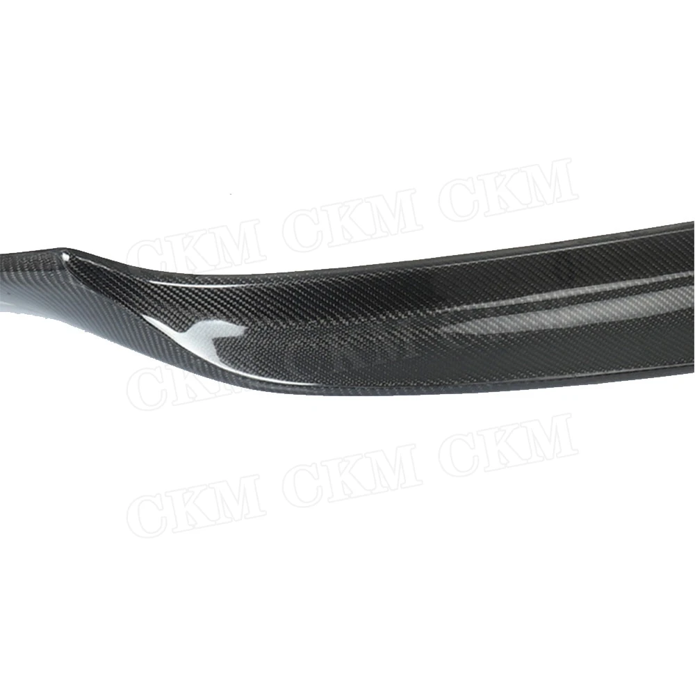 

CKMUUER Carbon Fiber for Maserati Ghibli Q4 2014 -2017 Rear Boot Spoiler Wings Car Racing Trunk Trim Sticker Spoiler Trims