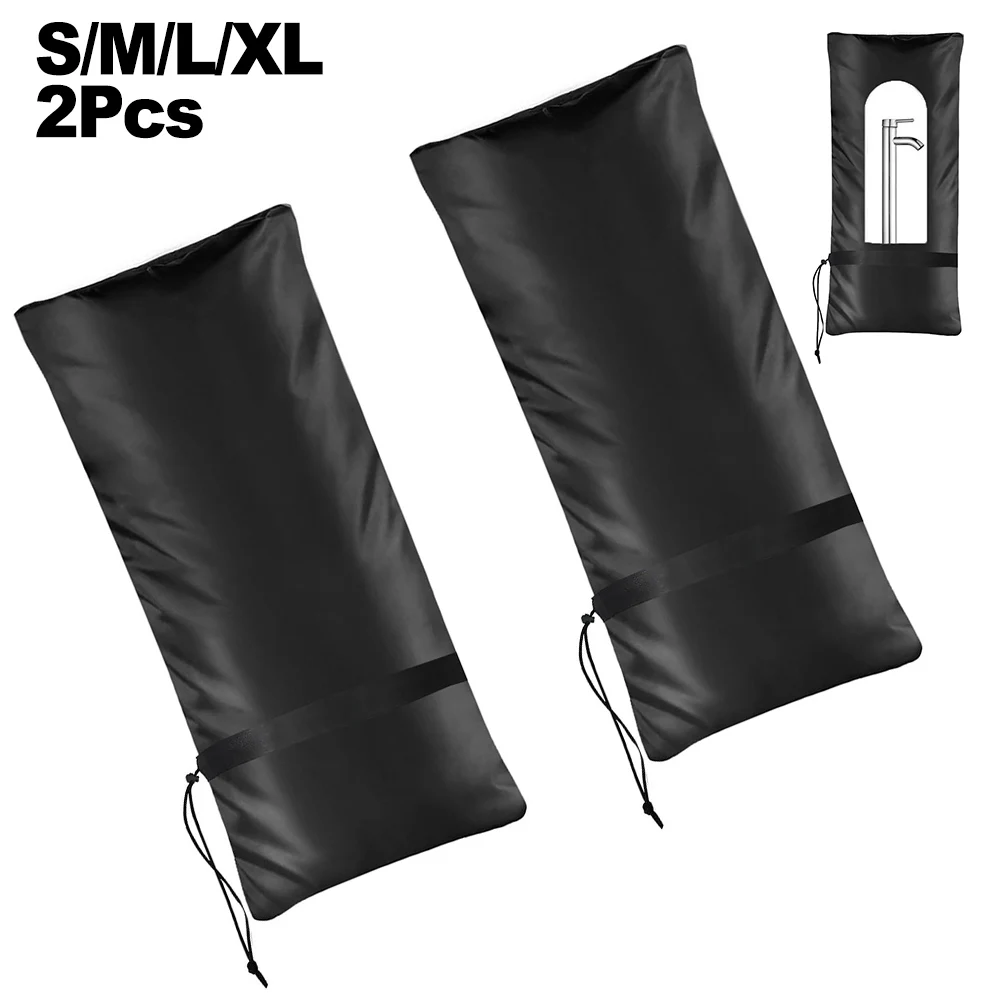 Cubiertas para grifos de exterior de doble capa, aislamiento de protección contra congelación, funda protectora para manguera anticongelante, invierno, 2 uds.