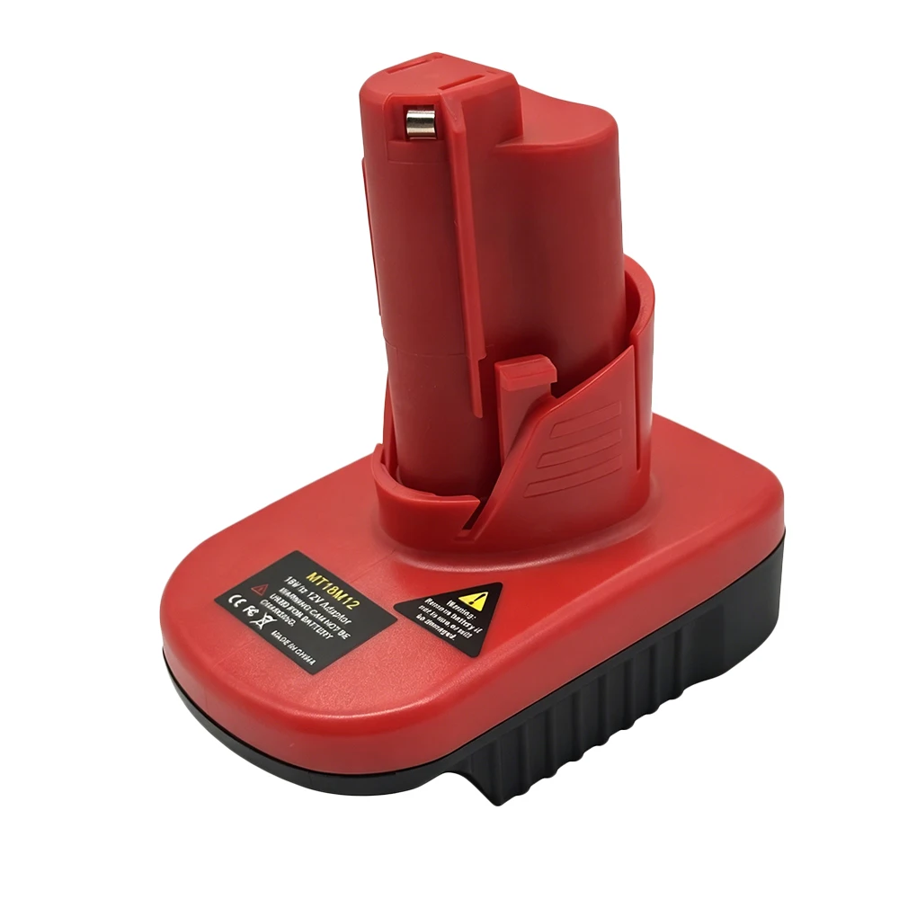 Elektrowerkzeug-Akku-Adapter MT18M12 für Makita 18V Li-Ionen-Akku, umwandelbar für Milwaukee 12V Akku-Elektrowerkzeuge – Detail 2