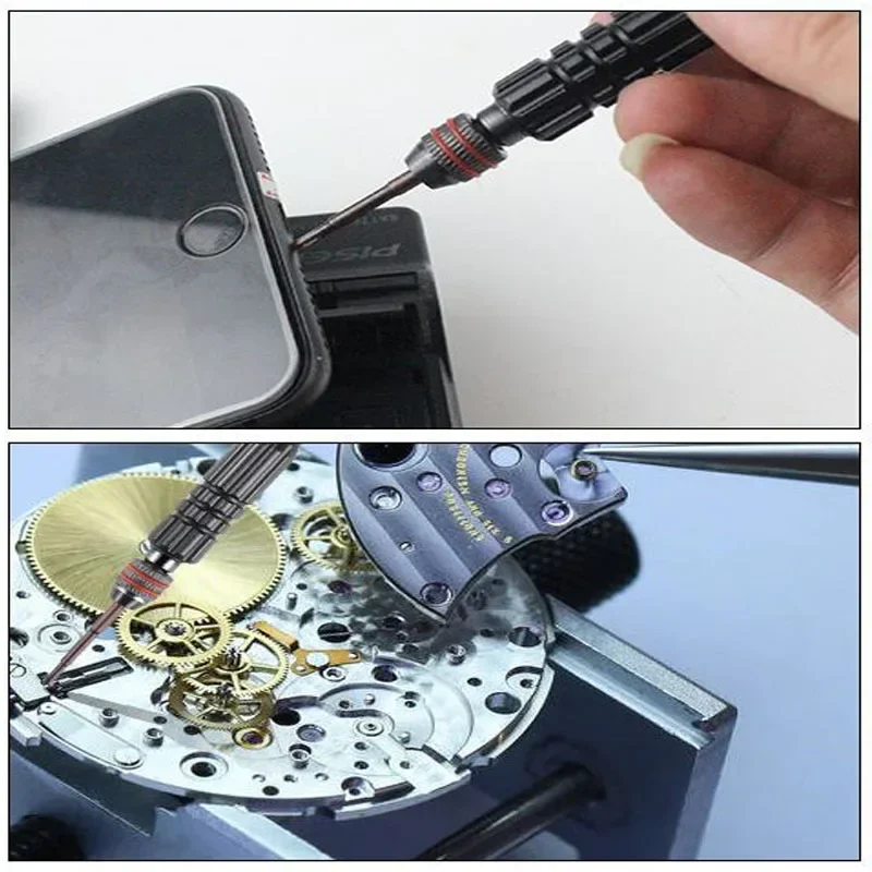 6/12Pcs Screwdriver Set Multi-function Magnetic Screwdriver Torx Cross Drivers Hand Repair Open Tool Kit For Mobile Phone Camera