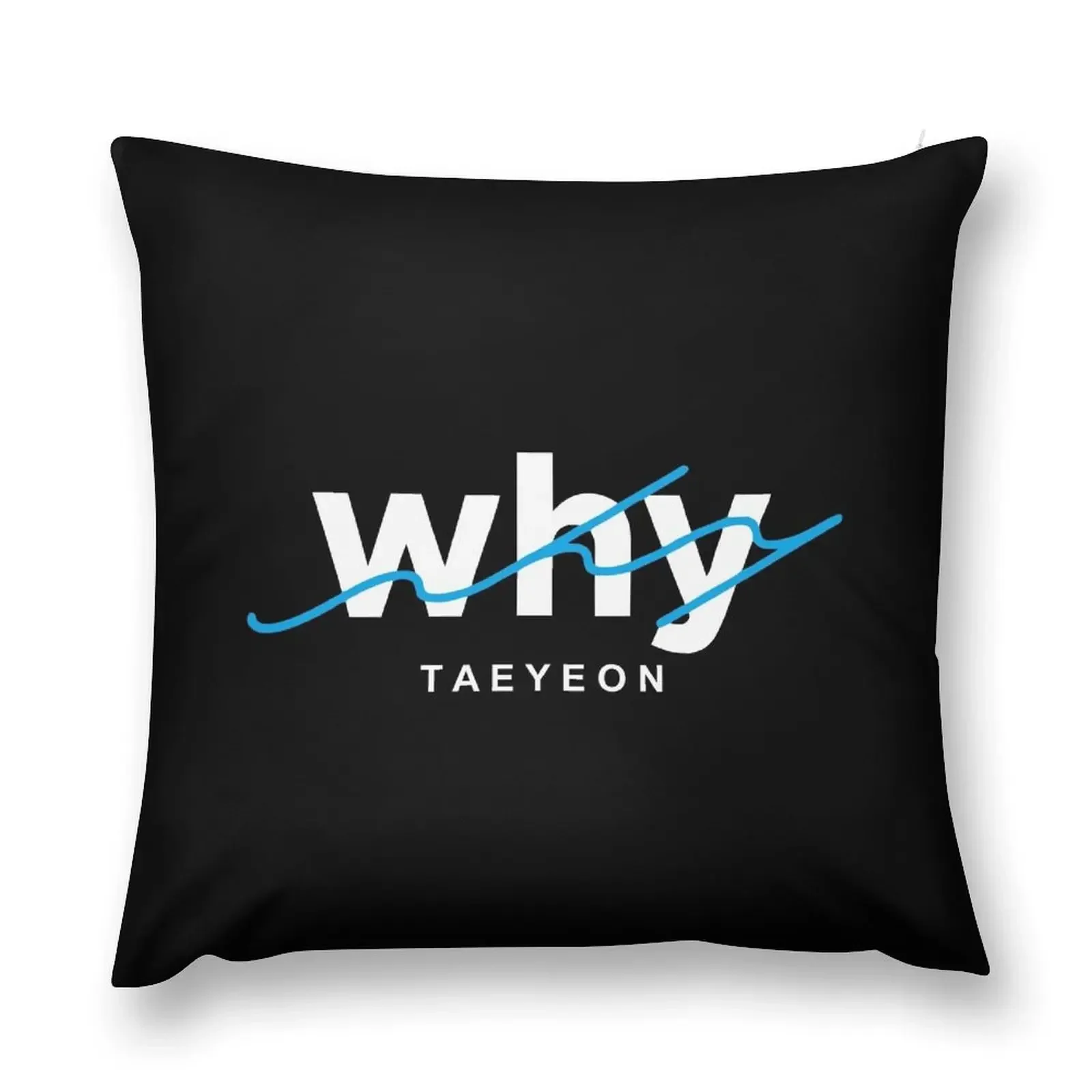 kim taeyeon - WHY Throw Pillow Pillow Case Christmas Christmas Pillow