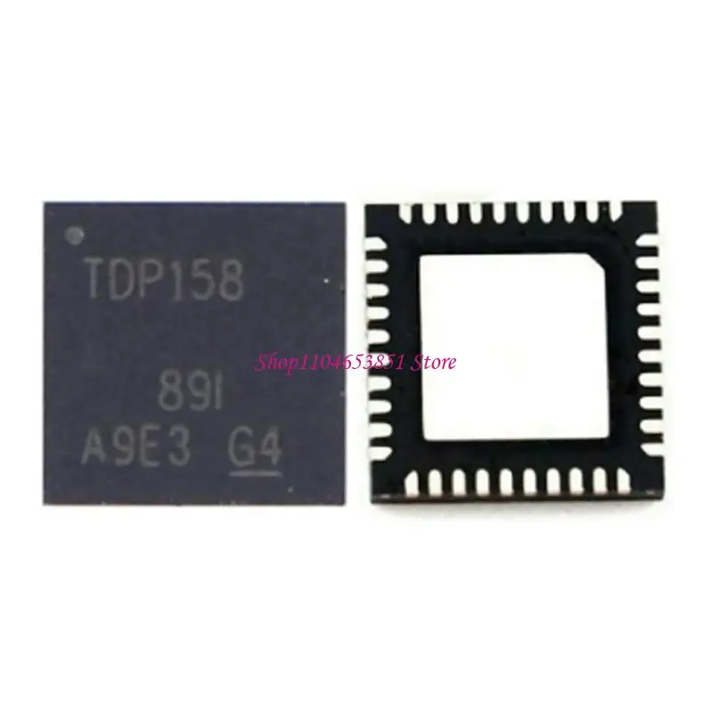 Replacement IC Chip TDP158 for Display Output Service on Game Console System Boards, Single Repair Component for Signal Recovery