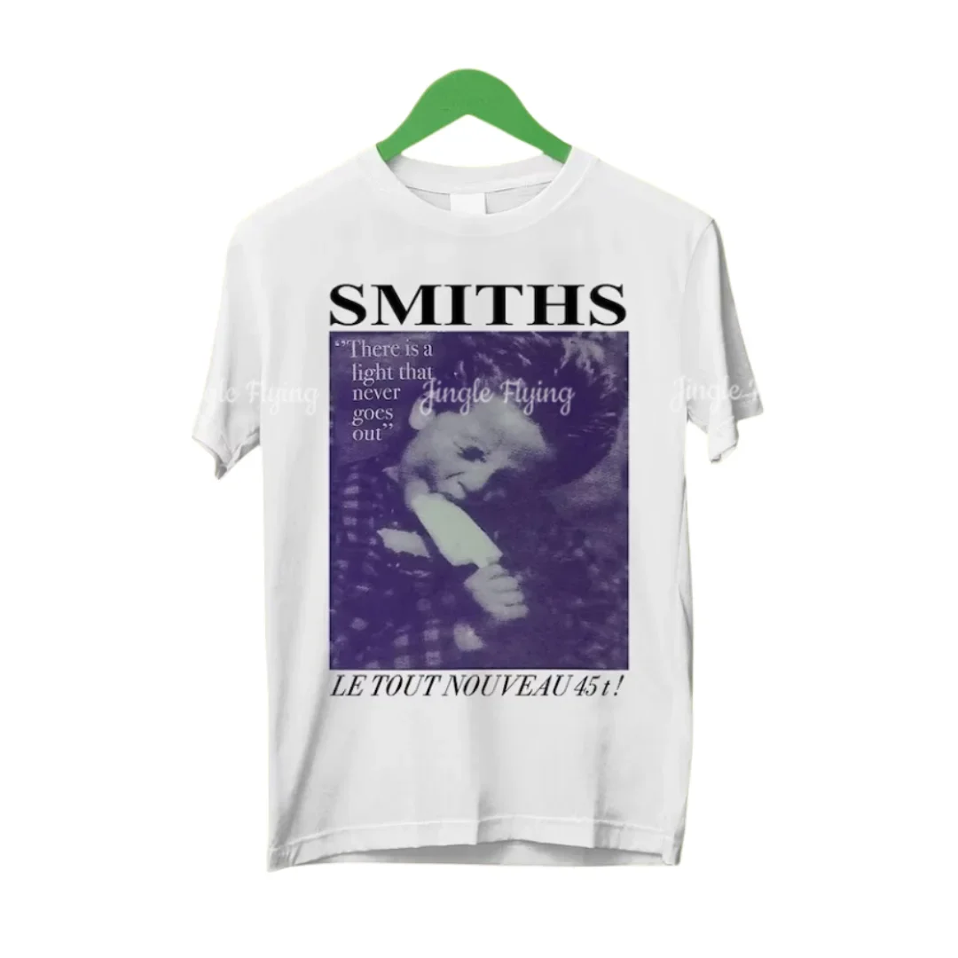 Музыкальная футболка The Smiths Le респект новый, подарок, забавный стиль, унисекс, для геймеров, Культовая музыкальная футболка