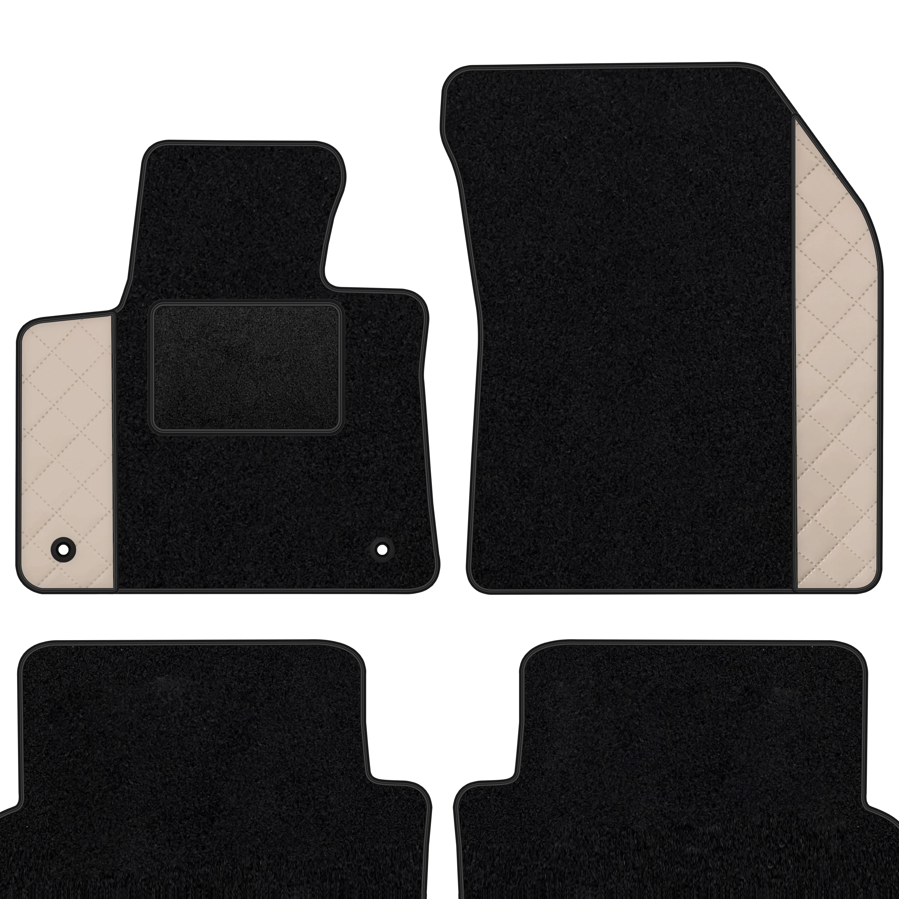 Set Veloursmatten voor Peugeot 5008 I Pre Lift 5m 2009-12