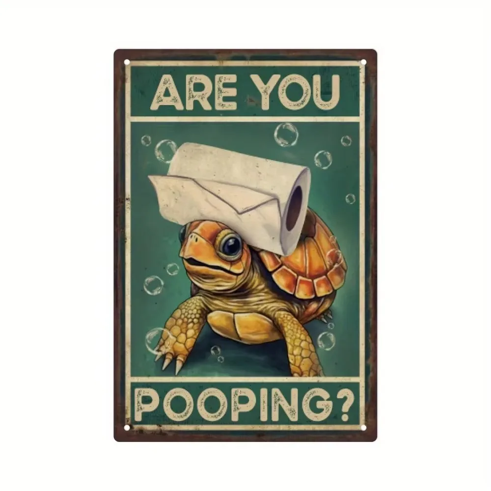 Charming Funny Quotes Metal Sign - Vintage Wall Art, Ideal for Brightening Up Home, Lovely Decor to Lift Daily Mood