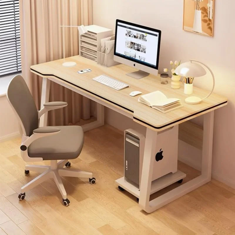 

Gaming Desk Computer Writing Table Student Art Modren Simple Style PC Wood Suitable Portable Desk for Home, Office,Bedroom