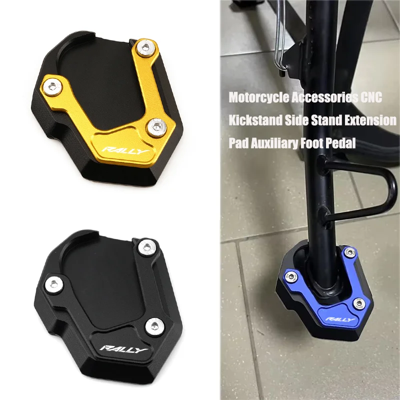 For-Loncin-Voge-300-Rally-300-GY-300GY-2023+-Motorcycle-Accessories-CNC-Kickstand-Side-Stand-Extension-Pad-Auxiliary-Foot-Pedal