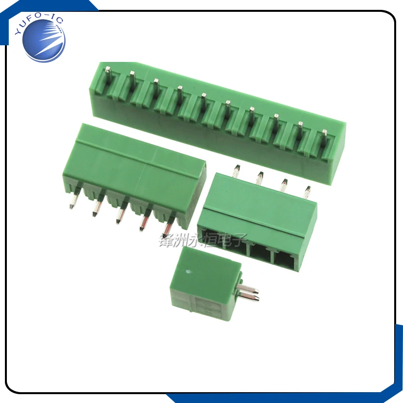 5 пар 15EDGK 3,81 2P/3/4/5/6/7/8/9/10/11P-12P/PIN винтовой съемный клеммный блок разъем прямой контакт 3,81 мм