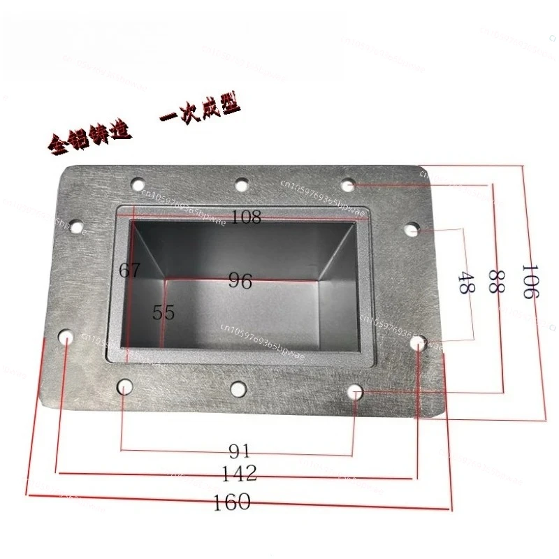 

All Aluminum Waveguide Microwave Feedback Excited Cavity, High-Quality RF Waveguide Component