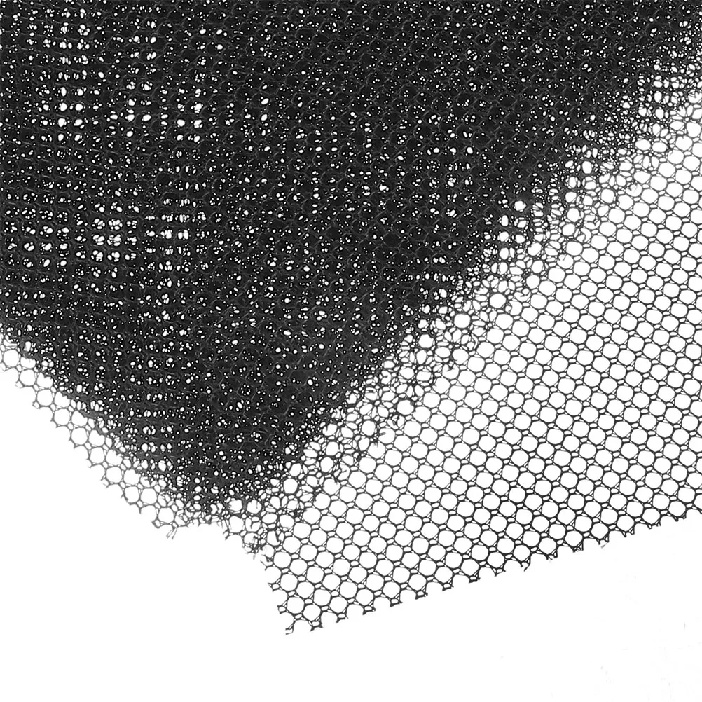 60Pcs Eye Mesh for Mask Making Breathable 0.5mm Black White Mesh Fabric DIY Cosplay Costume Party Supplies Cosplay Supplies