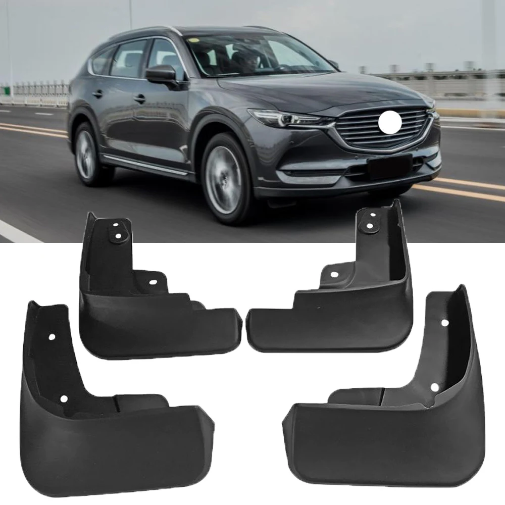 

Car-styling Mud Flaps For Mazda CX8 CX-8 2017 2018 2019-ON Splash Guards MudFlaps Front Rear Mudguards Fender