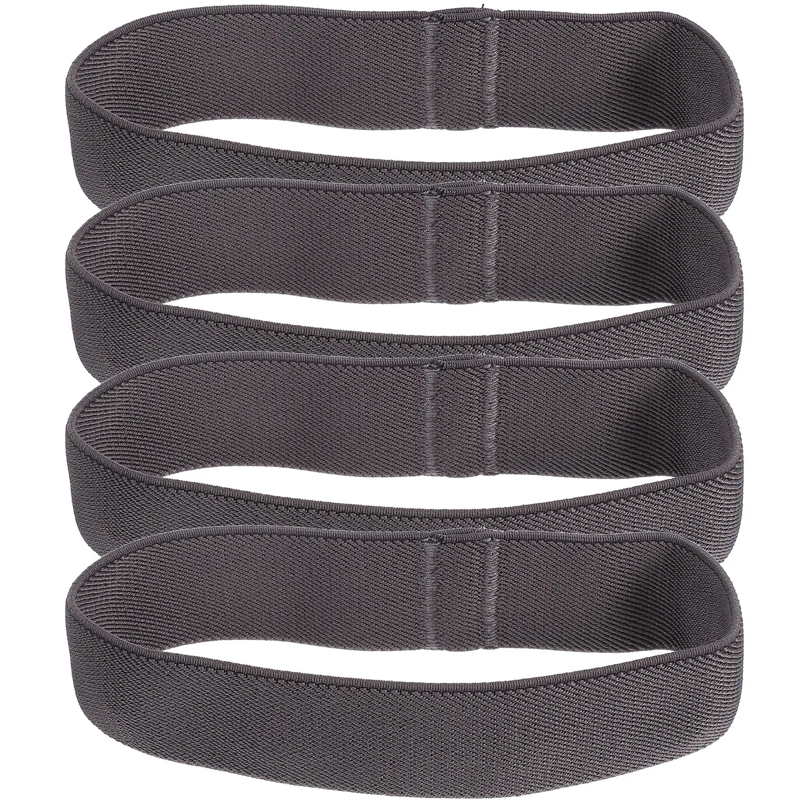 

4pcs Elastic Bento Straps Stretchable Lunch Box Bands Secure Easy Clean Heavy Duty Replacement For School Work Picnic Camping