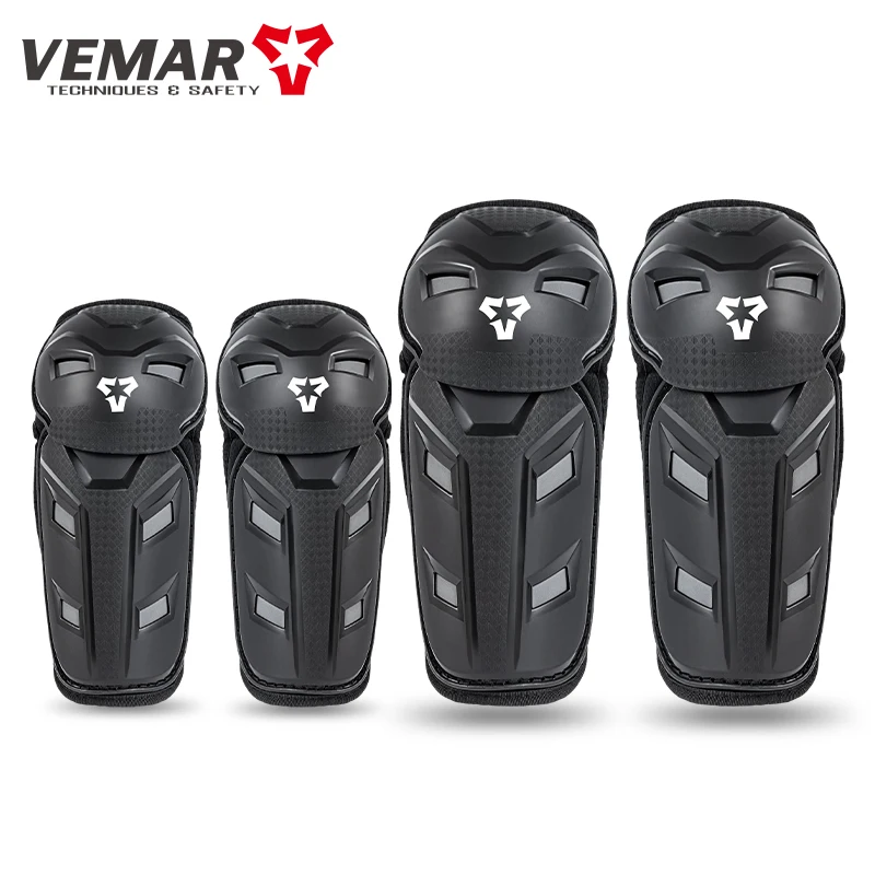 VEMAR Children's Sports Knee Pad Elbow Pads 4-Piece Summer Fall Prevention Motorcycle Motocross Riding Gear Knee and Elbow Pads