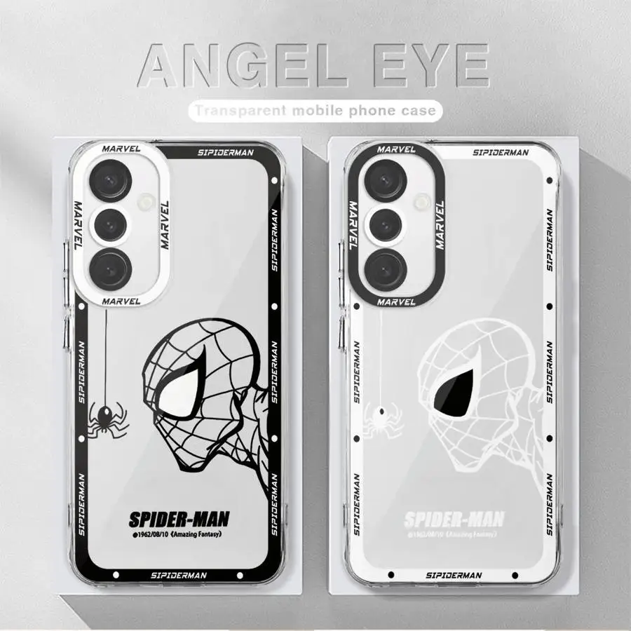 Capa de telefone Marvel Sipiderman, capa macia para Samsung Galaxy A31, A50s, A51, A71, A21s, A12, A52s, A22, A32, A52, A72, 4G, 5G