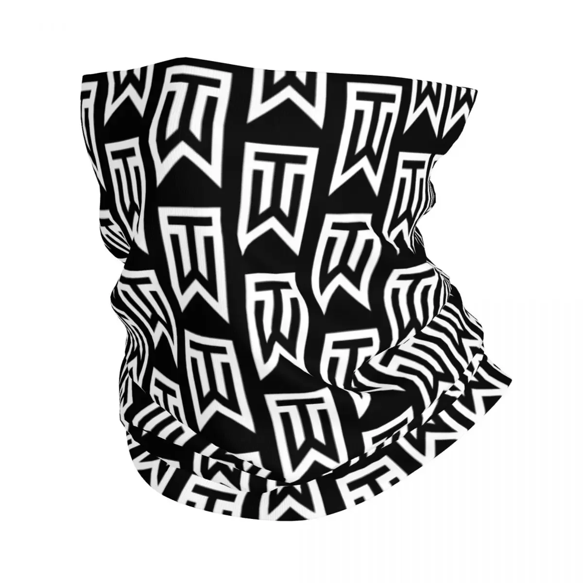 Golf Logo Bandana Neck Gaiter for Ski Running Women Men Tiger Pattern Wrap Scarf Headband Warmer