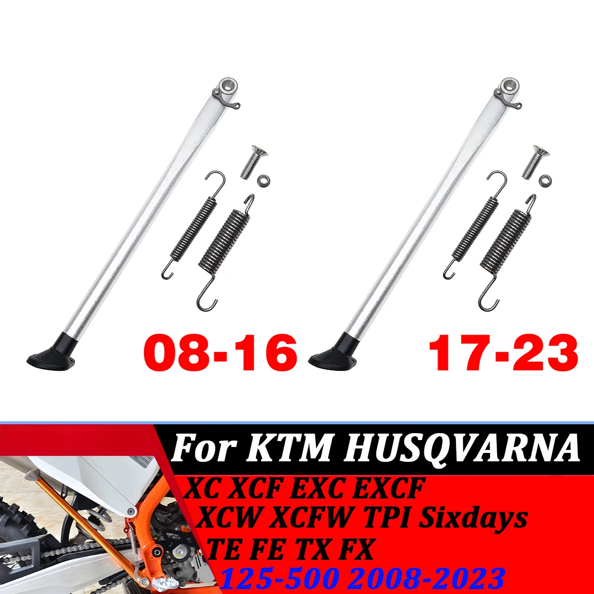 

Motocross Rubber Kickstand Side Stand Strap For KTM 125 150 250 300 350 400 450 500 SX SX-F XC XC-F EXC EXC-F XCW XCFW TPI 6Days