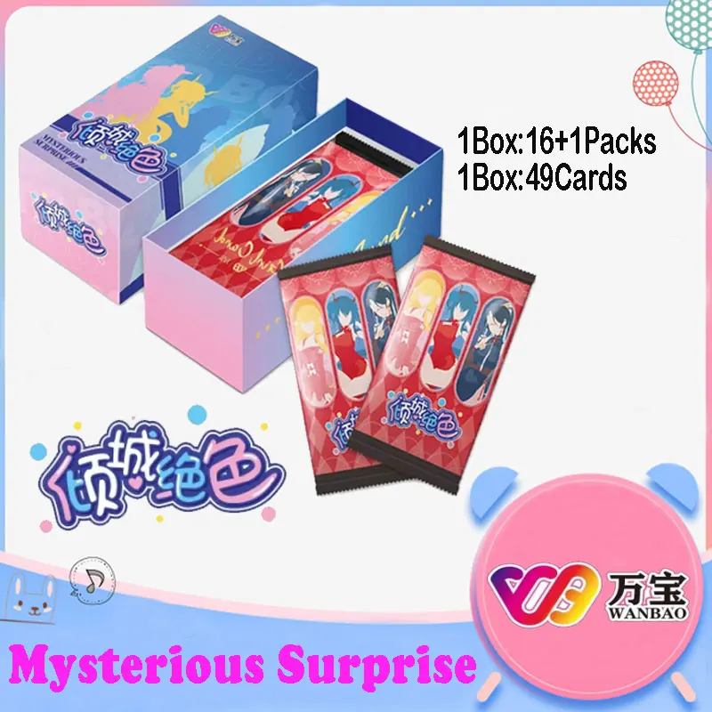 Newest Mysterious Surprise Collection Card Goddess Story Popular Beautiful Waifu Booster Box CCG Doujin Toys Hobby Gift