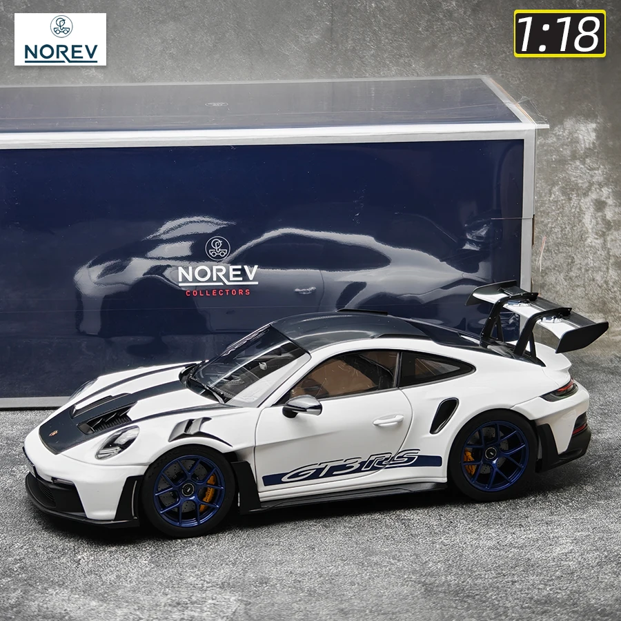 NOREV ダイキャストモデル 1:18 ポルシェ 911 GT3 RS 2022 メタルカー