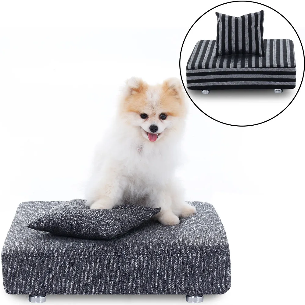 Bed Box For Dog + 2 Pillows + 2 Covers-Pet Walk-BF Mattons