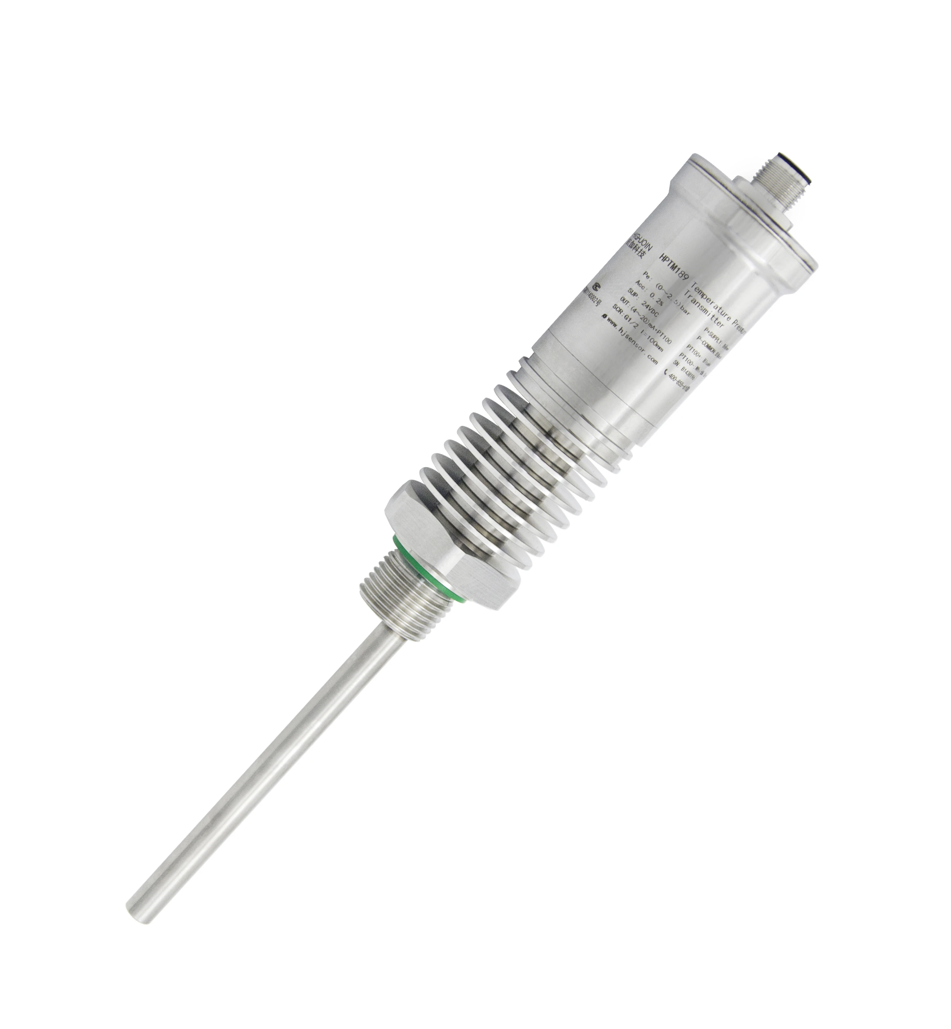 High Temperature Measure Along with Pressure Measure Dedicated Probe for Temperature