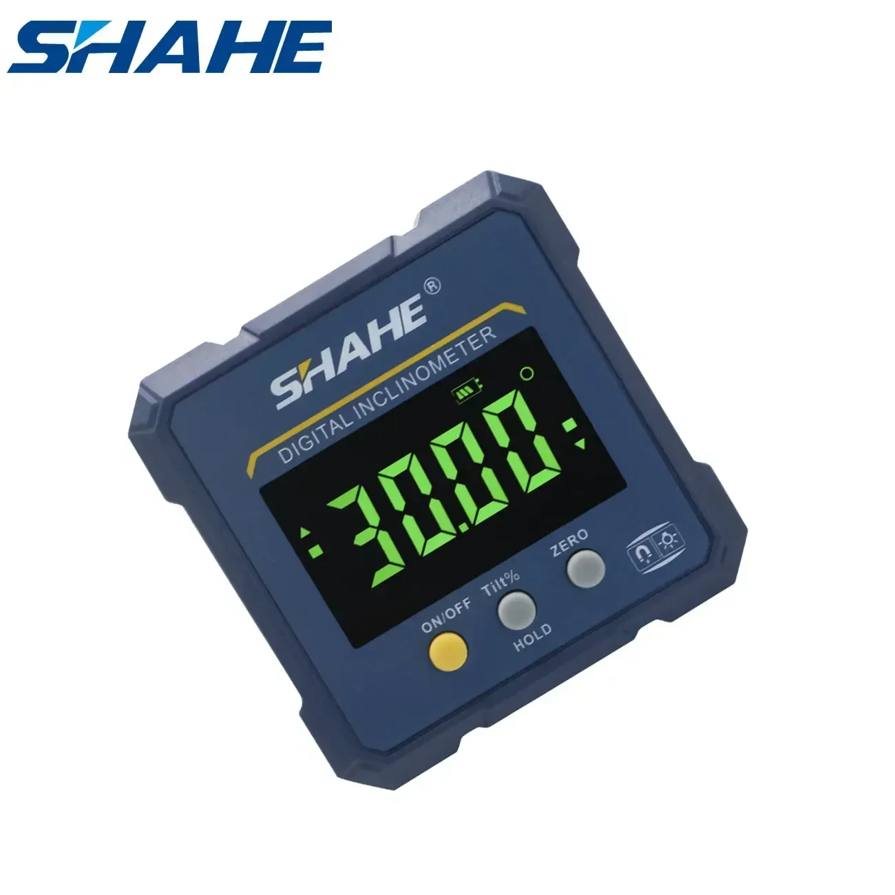 

SHAHE Aluminum Digital Protractor With 4-Sides Magnets Digital Inclinometer Angle Finder High Precision Digital Angle Gauge