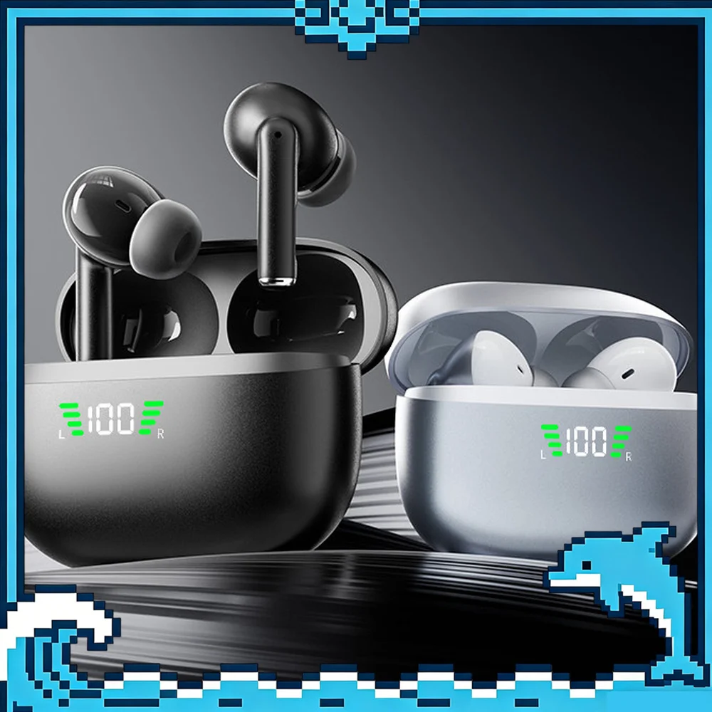 AIGO TQ17 In-Ear Wireless Bluetooth Earbuds with ANC Noise Cancelling and Long Battery Life For Gifts