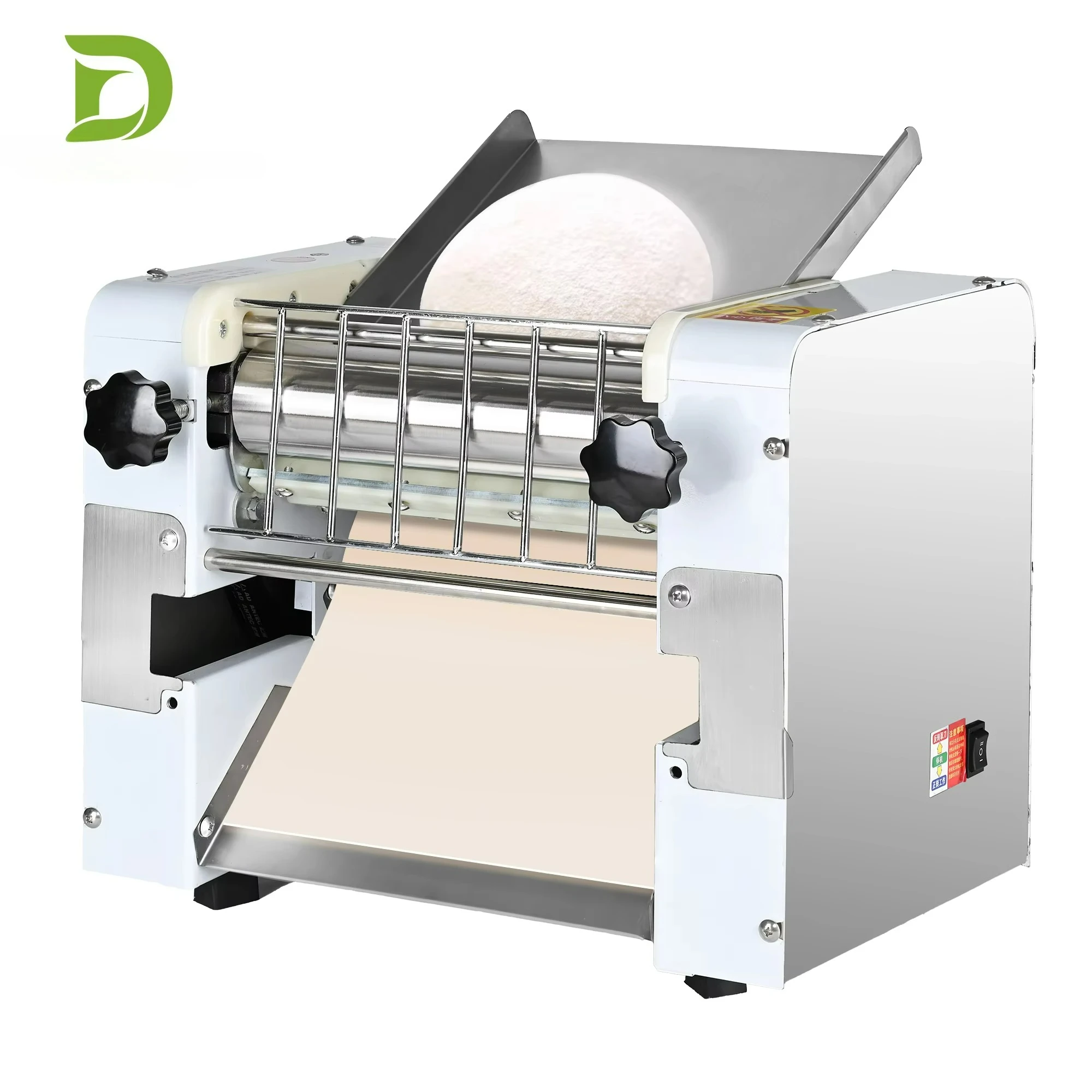 Dough Roller Sheeter Kneader Pizza Dough Press Machine Automatic Rolling Bread Pastry Dough Kneading Machine
