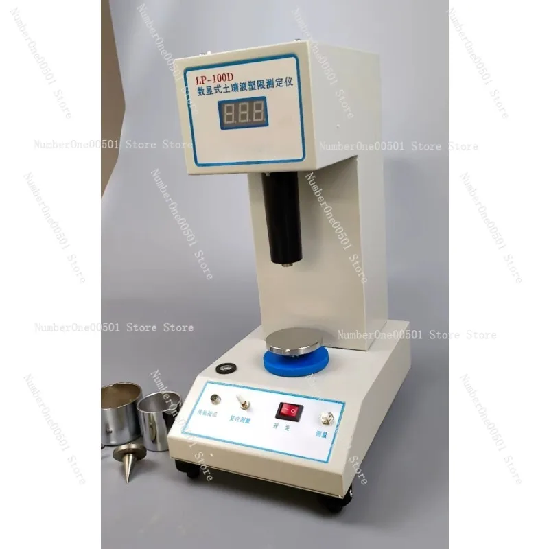 Equipamento de Teste de Limite Líquido e Limite Plástico do Solo com Display Digital LP-100D, Medidor de Penetração de Solo Casa Grande Instrument
