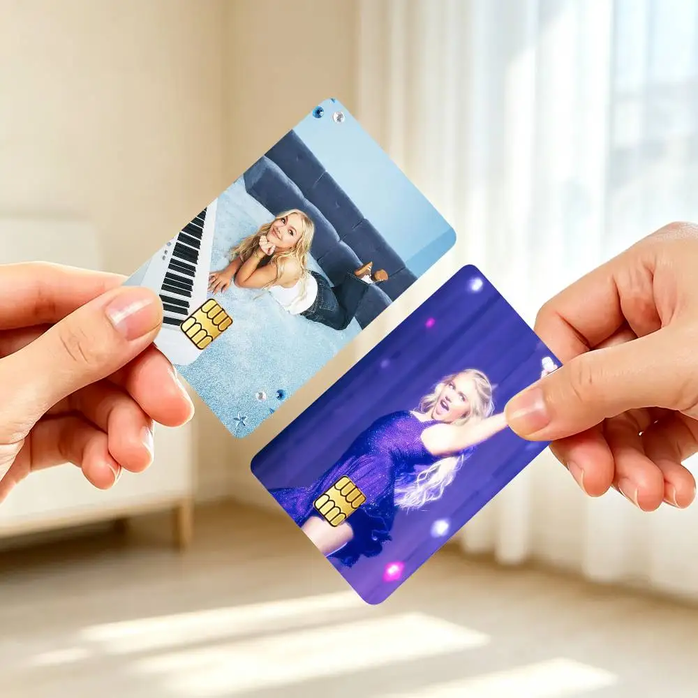 F-Freya Skye Pop Singer Credit Card HD Stickers Small Chip Waterproof Sticker Game Card Decal Gift