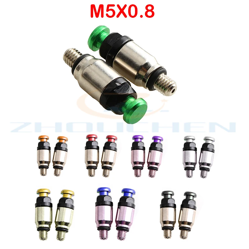 

M5*0.8 Screw Fork Air Bleeder Relief Valve For Motorcycle Motocross KX125 KX KXF CRF 250 450 250R 250X 450 YZ125 WR250 Dirt Bike