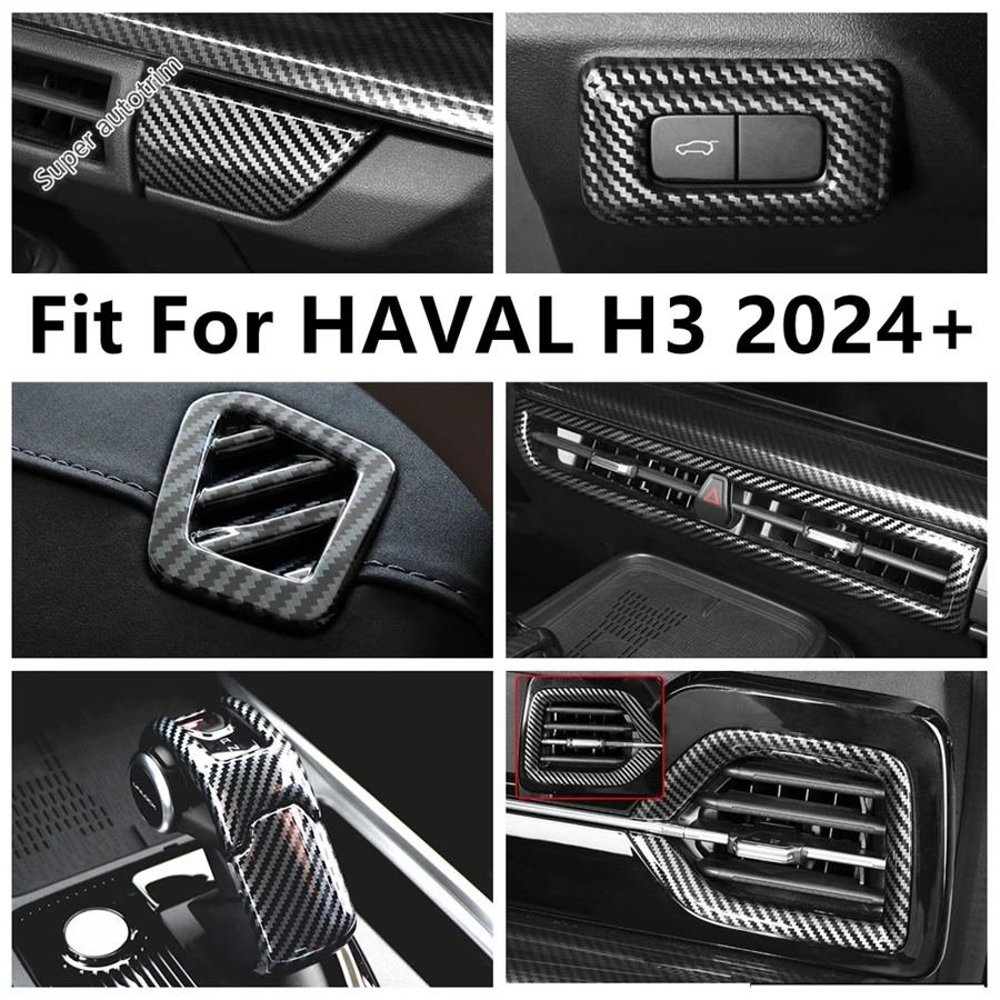 

Dashboard Middle AC Air Outlet / Gear Shift Head / Glove Box / Rear Door Button Cover Trim Accessories For HAVAL H3 2024 2025