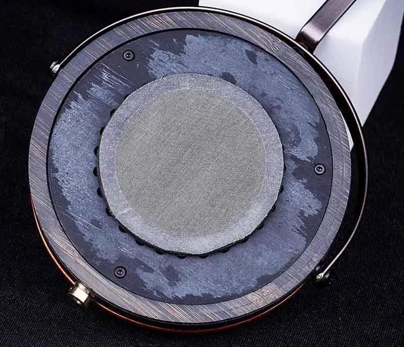 Música mestre 66mm nano diafragma plana de madeira alta fidelidade música audiófilo músico over-ear fechado-back fones de ouvido pk HE-R10 hd800