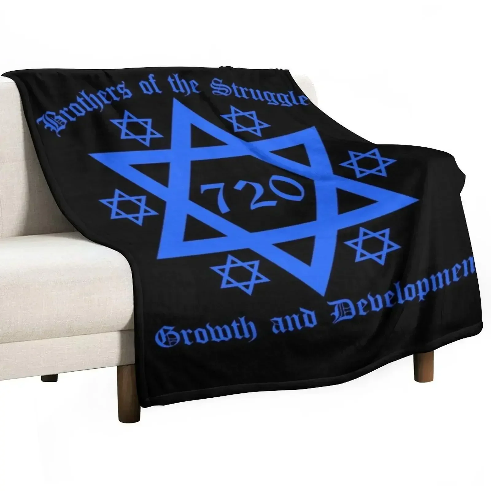 Brothers of the Struggle - Growth and Development Throw Blanket Flannel Fabric Kid'S Giant Sofa Vintage Blankets