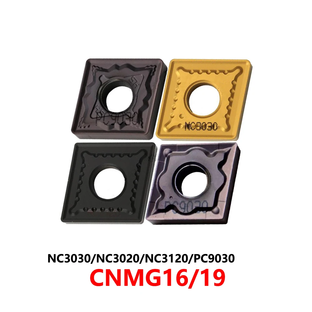 

Original CNMG160608 CNMG160612 CNMG160616 CNMG190612 CNMG190608 HM GR HS NC3030 NC3120 PC9300 Carbide Inserts CNC CNMG Blades