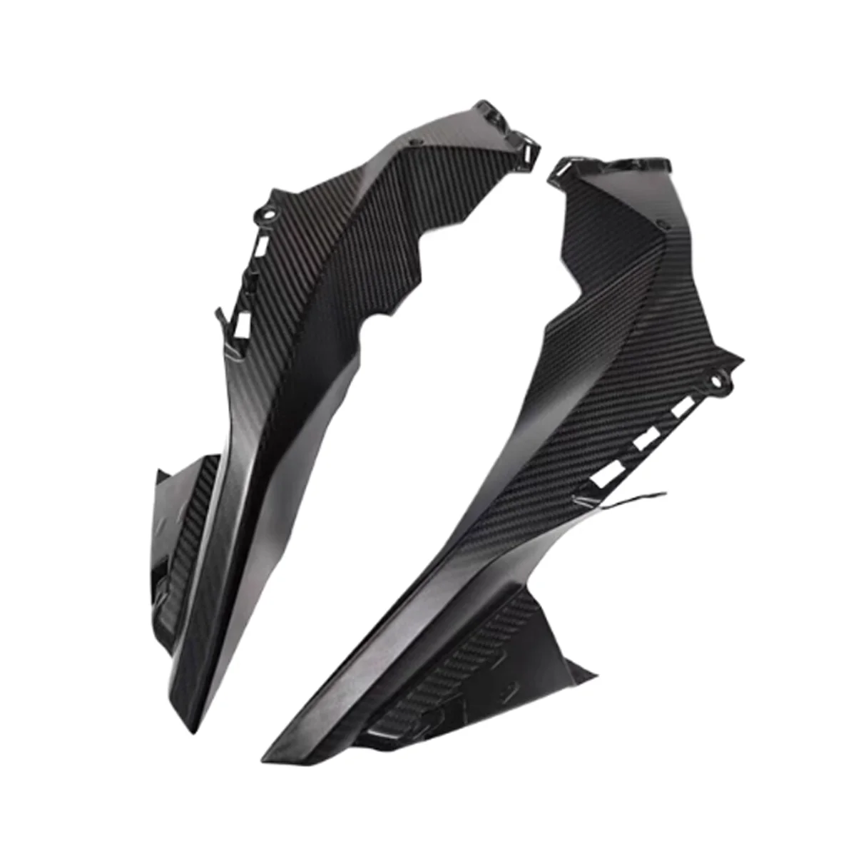 For KTM Superduke 1290 2021 2022 2023 2024 3K 100% Dry Carbon Fiber Motorcycle Accessories Twill Matte Fuel Tank Side Panels