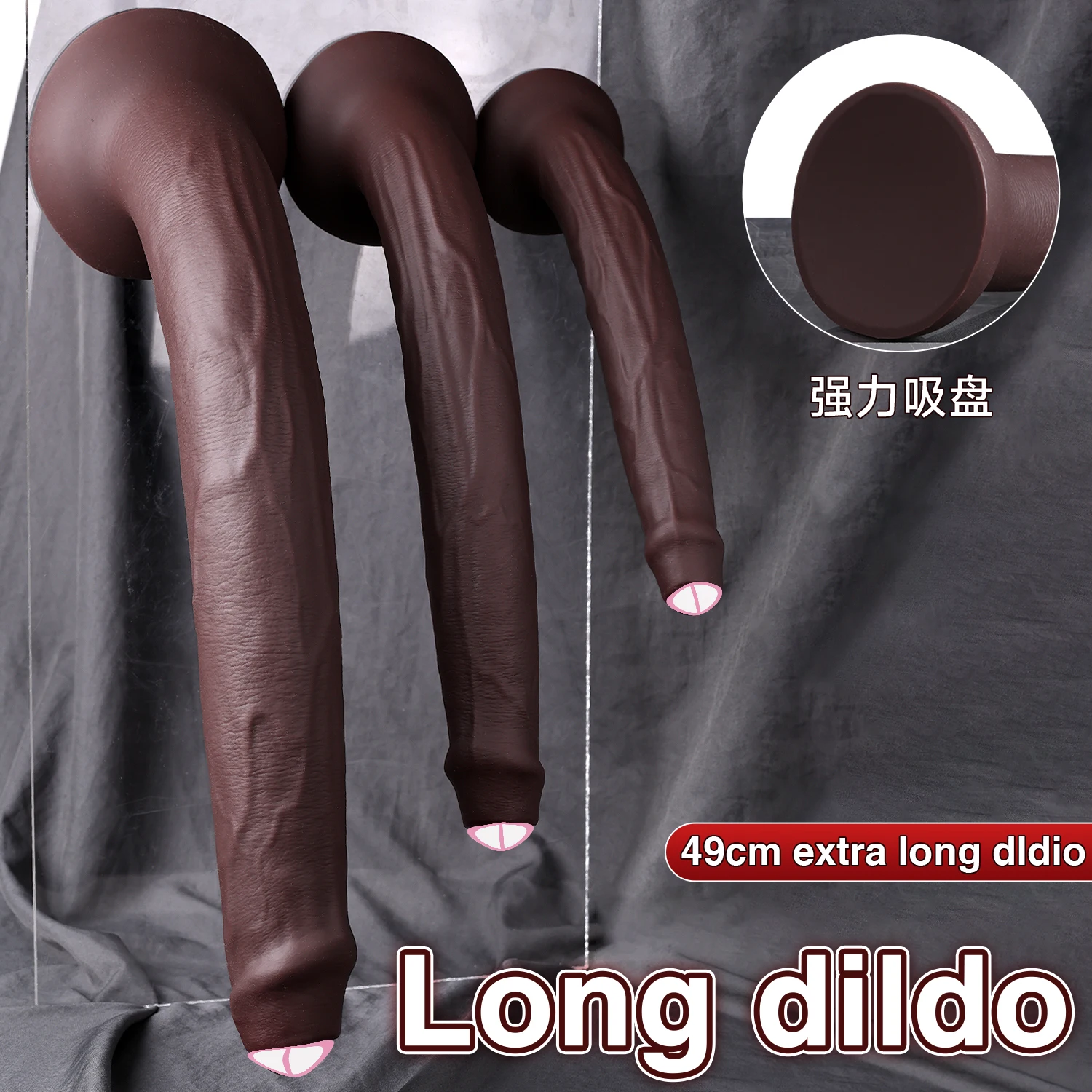 Extra Long Realistic Dildos Deep Sexual Climax P-Spot G-Spot Stimulator Vagina Anal Massager Long Penis Sex Toys for Women Men view 6