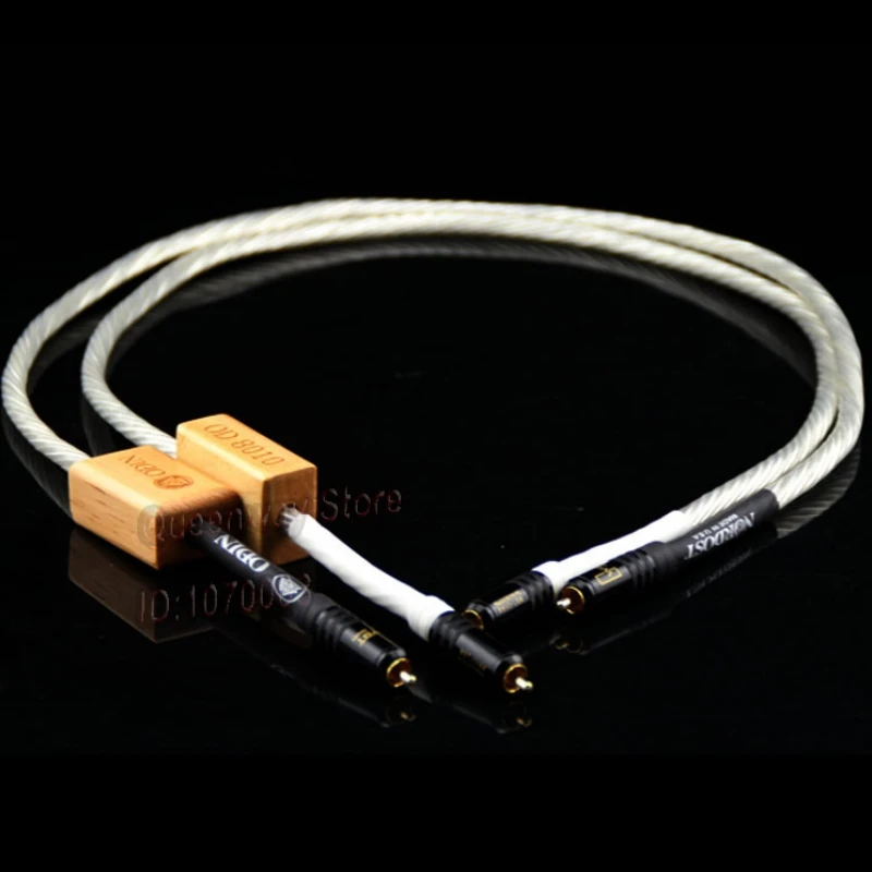 Nordost ODIN Signal Cable Audio Cable HiFi Hi-end Hiend Silver Plated OFC Signal Cable 1m/1.5m/2m for Choose