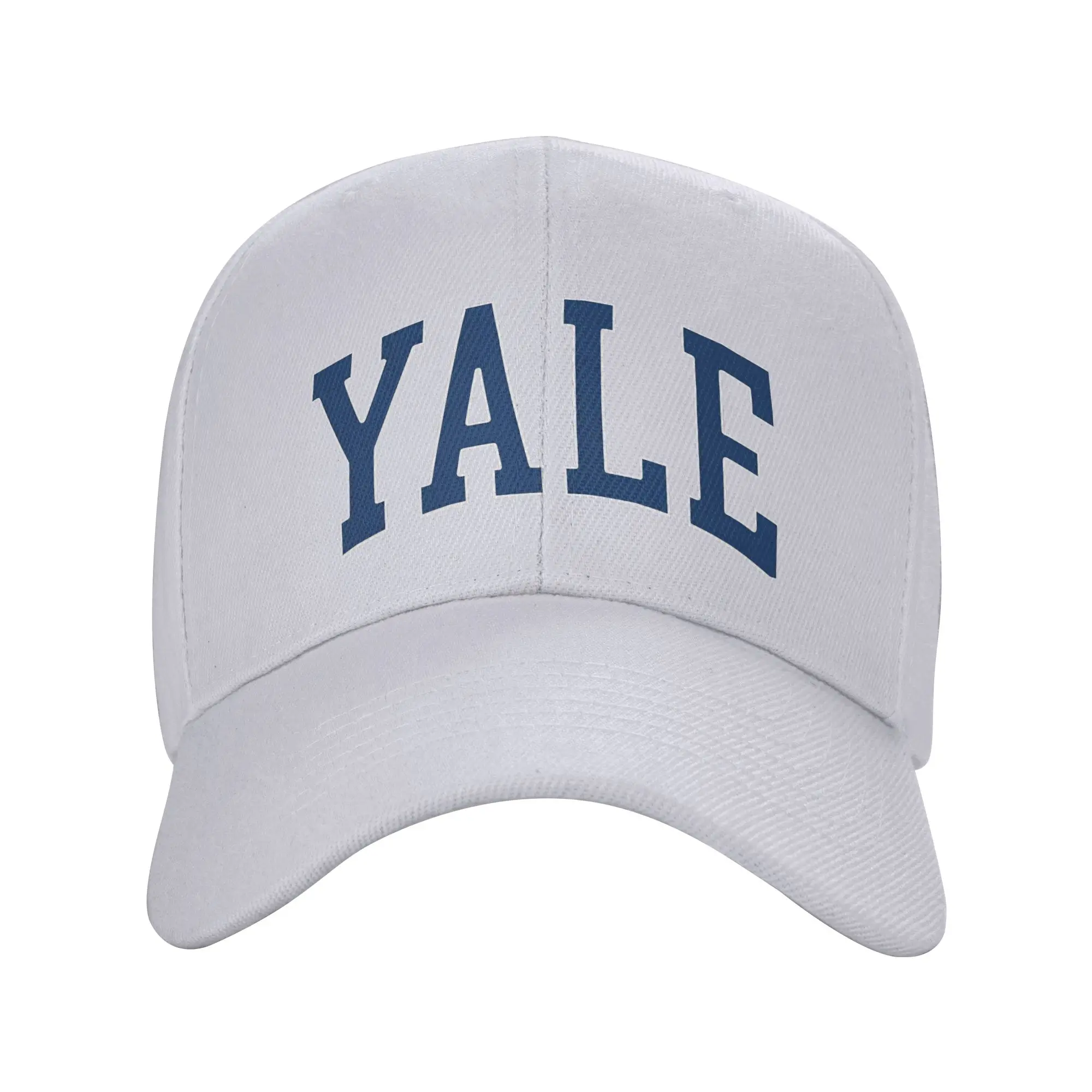 Fashion yale - college font curved Curved Brim Baseball Cap Collegiate Style Baseball Caps