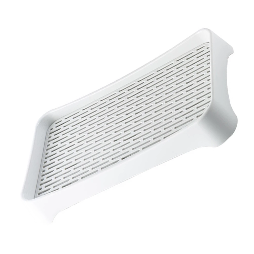 

Draining Tray layer PP Self Draining Tray Kitchen Fruit Veggie Plate Self draining Rack Easy Storage Practical