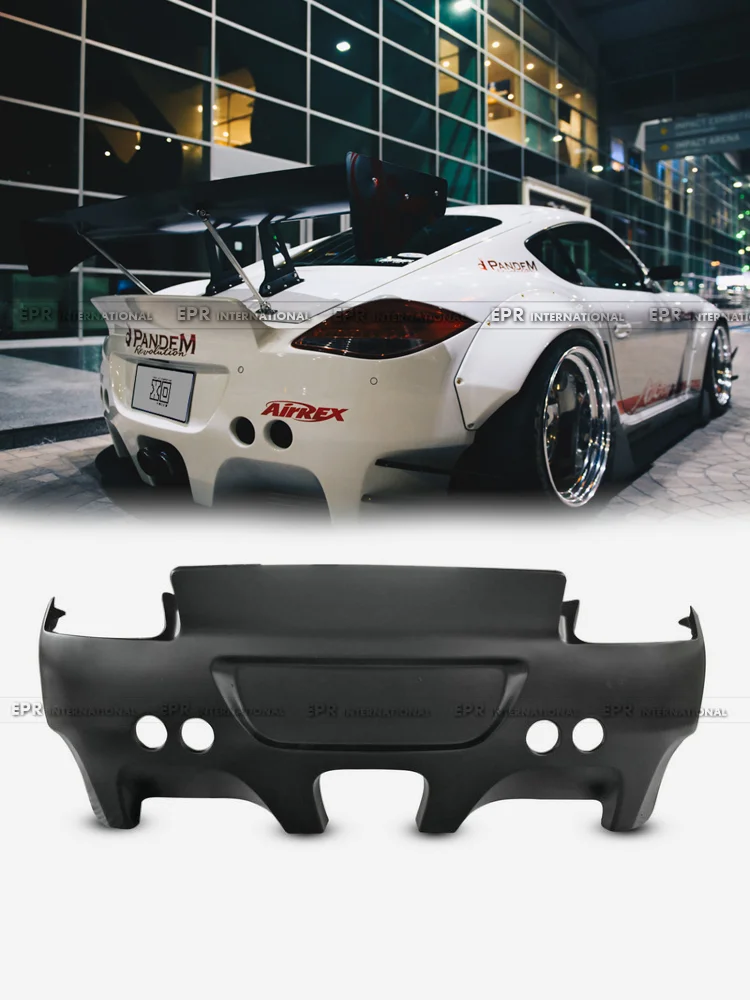 

For Porsche Cayman 987.2 Gen II RB Style Rear Bumper - Sport Exterior Bumper Trim | Performance Rear Bumper Accessory