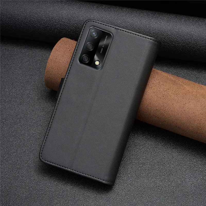 Double Layer Zipper Wallet Leather Case For OPPO A74 A94 A54S A54 A16S A55 5G A52 A92 A72 A16 Cover Card Slots Flip Coverings