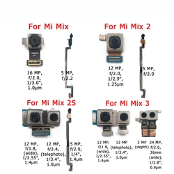 Cámara frontal y trasera para Xiaomi Mi Mix 2 2s 3 Mix2 Mix2s Mix3, módulo de cámara frontal principal, piezas de repuesto flexibles