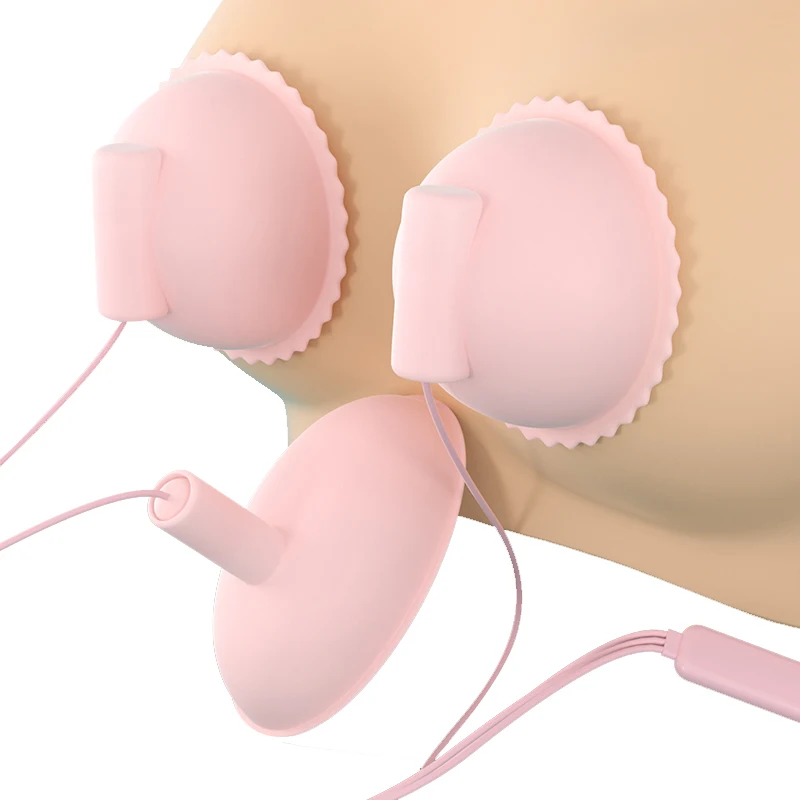 Wireless Breast Massager Nipple Vibrator Clitoris Stimulator Tongue Licking Masturbator Strong Sucking Adult Sex Toys for Women