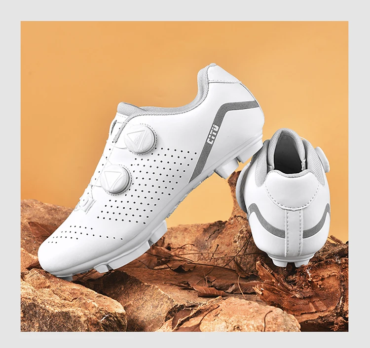Fahrradschuhe für Herren, professionelle SPD-Rennradschuhe für die Straße, MTB-Mountainbike-Schuhe, lockfreie Fahrradschuhe für Damen – Detail 13
