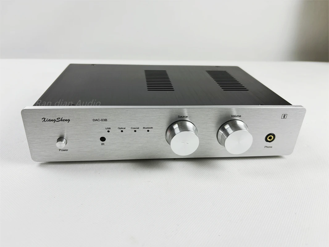 XiangSheng DAC03-B PCM1794 USB Electron Tube Radiateur Coaxial SPIDIF HD Extérieur Carte Son DAC03B DAC-03B,QCC5125 + TPA6120