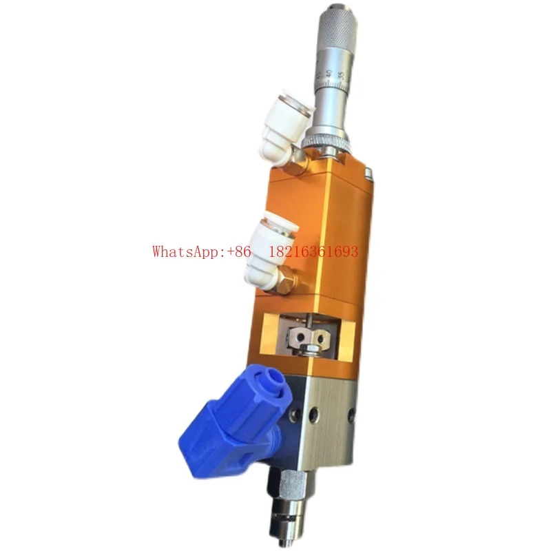 LD-24 Ejector Type Dispensing Valve High Precision Micrometer Dispensing Valve UV Glue Ink Dispensing Valve