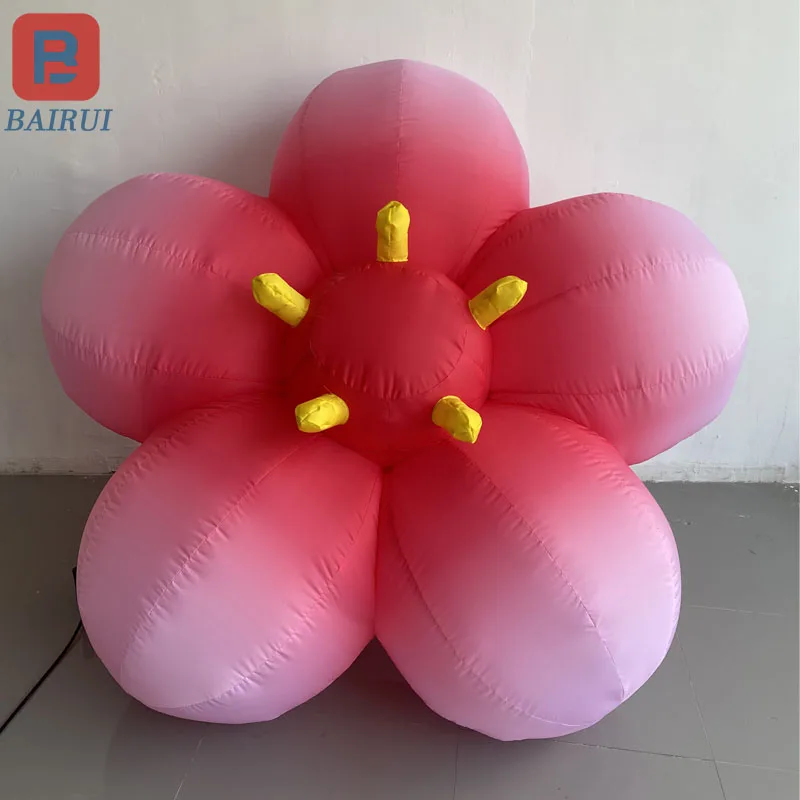 Giant inflatable flower model spring theme park scenic area stage decoration advertising props can be customized