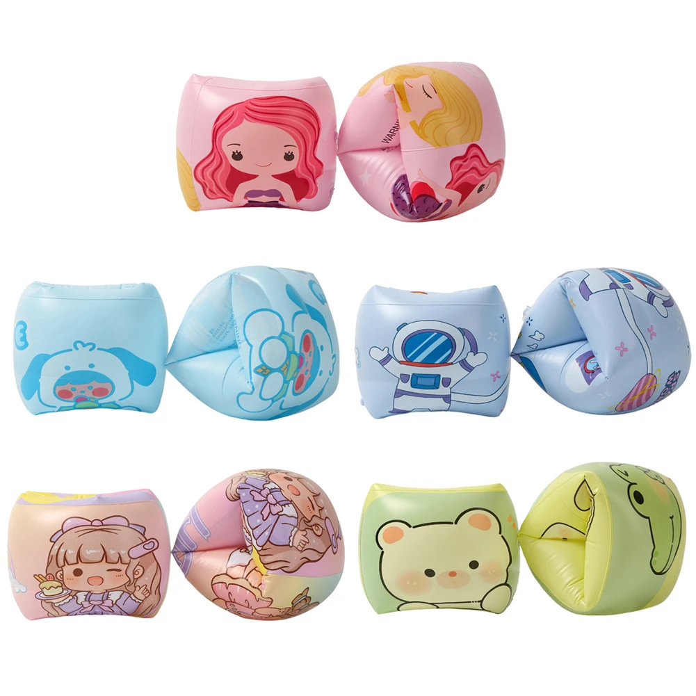 

Милые поплавковые кольца для плавания, надувные повязки для плавания, плавающие кольца из ПВХ для плавания, безопасные для детей, малышей и взрослых