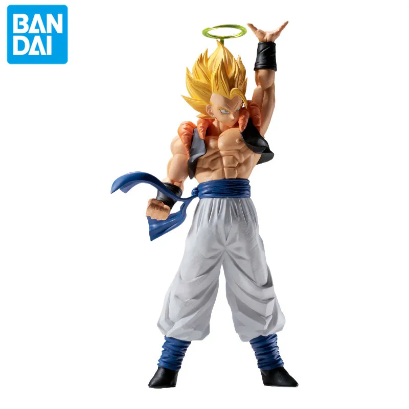 バンダイ-ドラゴンボールZアクションフィギュア,17cm PVCゴゲタ超サイヤ人アクションフィギュア,バトルシーン,オーナメントトイモデル,ギフトコレクション