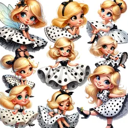 Cute cartoon Marilyn Monroe girl Stickers Crafts And Scrapbooking stickers kids toys book Decorative sticker DIY Stationery